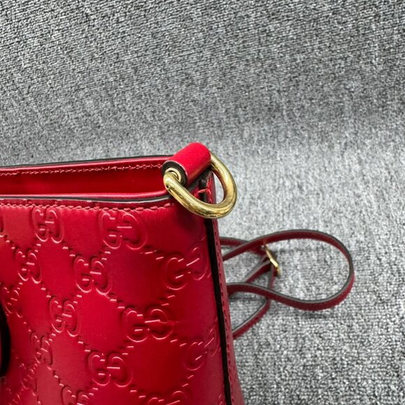 Gucci GG Leather Tote Bag 675-030525 - Picture 6 of 15